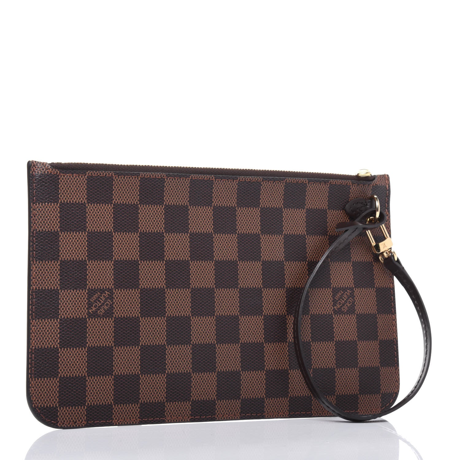 Louis Vuitton Damier Ebene Neverfull MM GM Pochette 3 of 11
