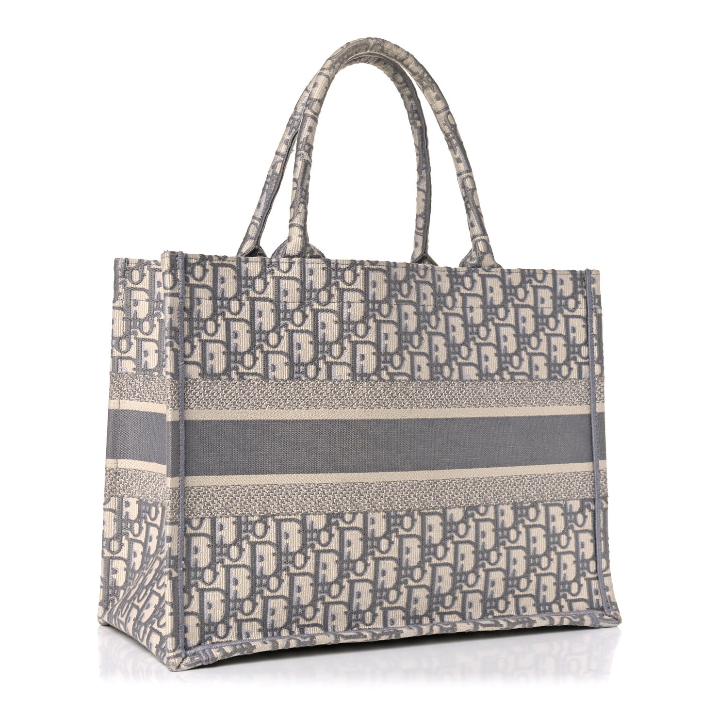 Oblique Medium Book Tote Grey