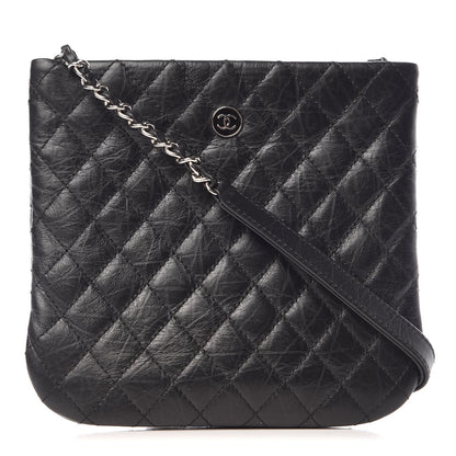 Chanel Quilted Lambskin Crossbody Bag Black 1 of 7
