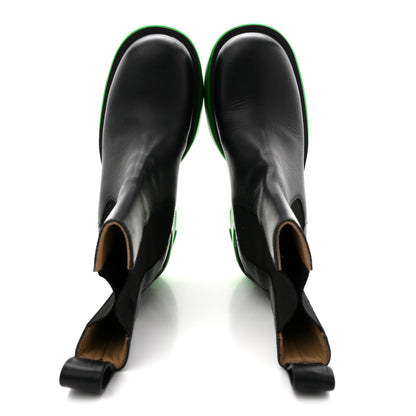 Bottega Veneta Calfskin The Flash Chelsea Boots 39 Black Grass 2 of 14