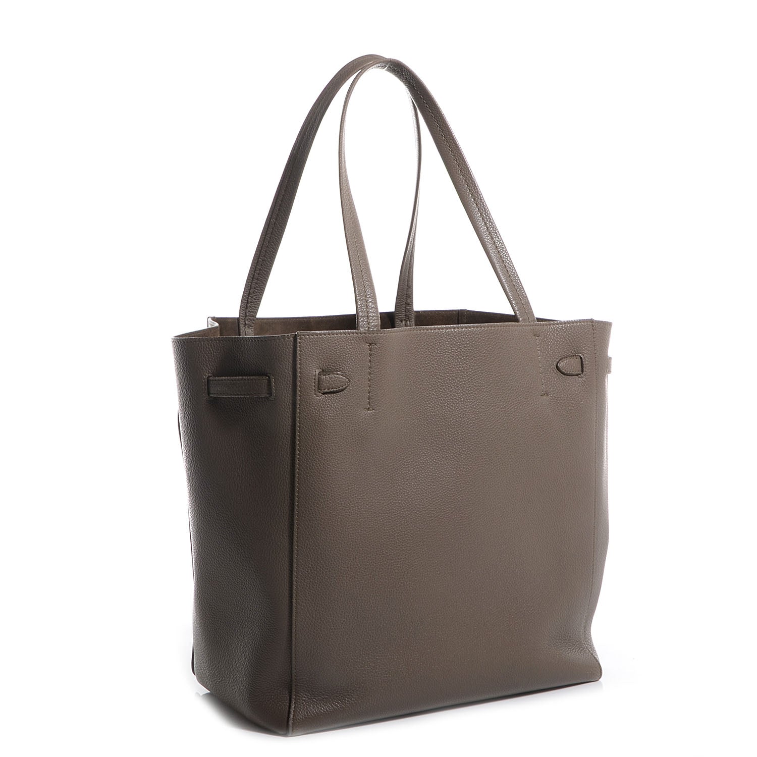 Celine Soft Grained Calfskin Medium Cabas Phantom Taupe 3 of 8
