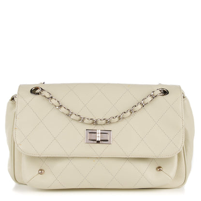 Chanel Caviar Pocket In The City Flap Ivory 1 of 11