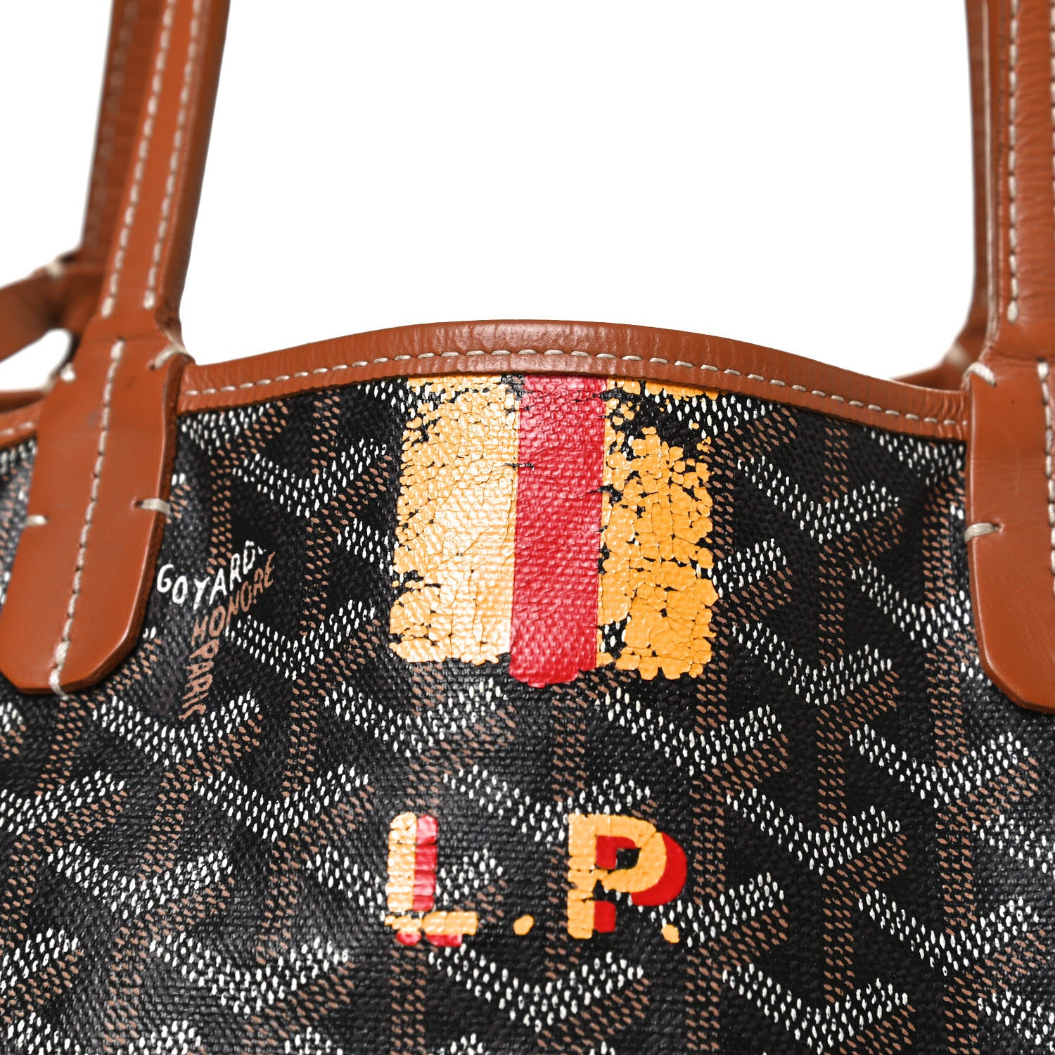Goyard Goyardine Saint Louis PM Black Gold 12 of 18