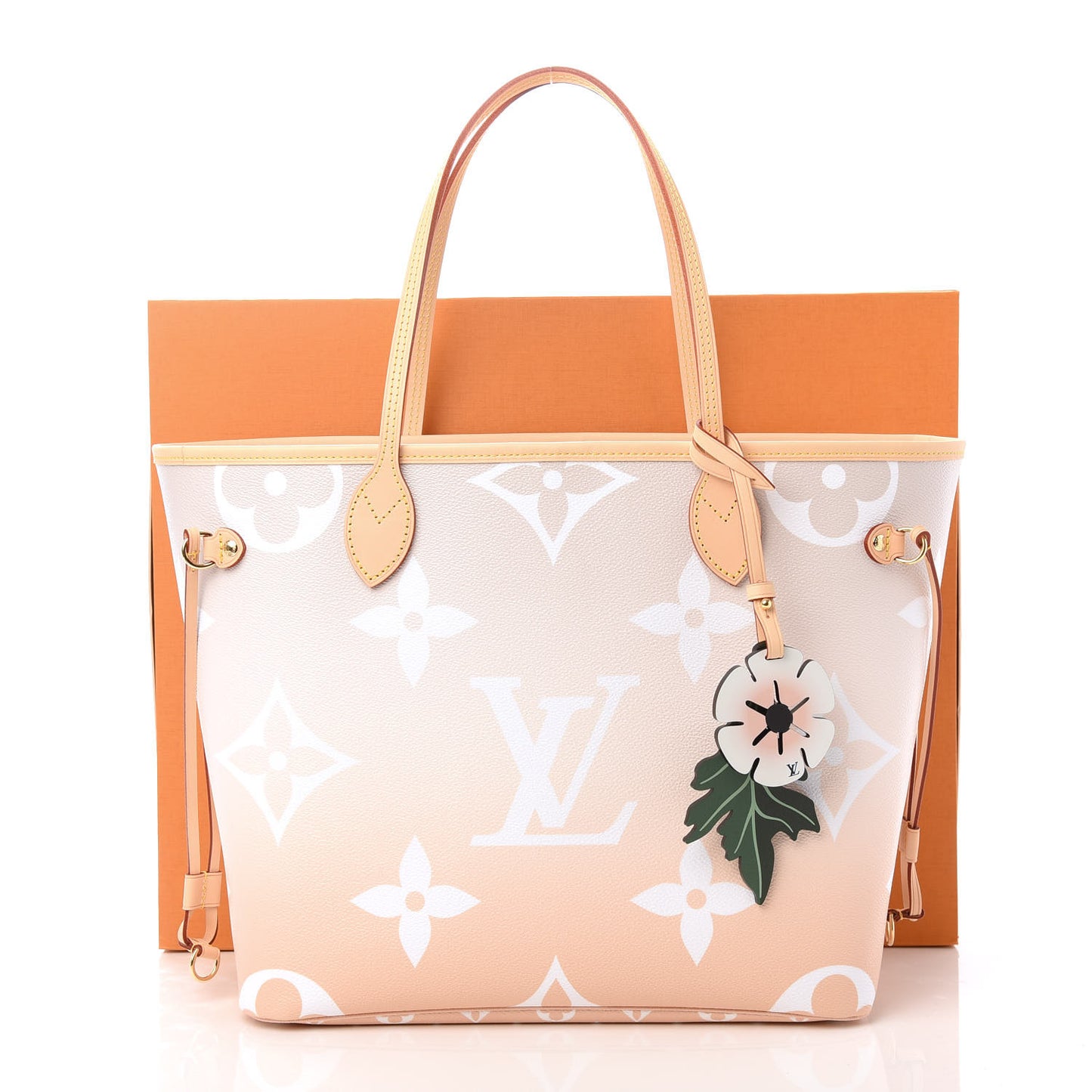 Monogram Giant By The Pool Neverfull MM Brume