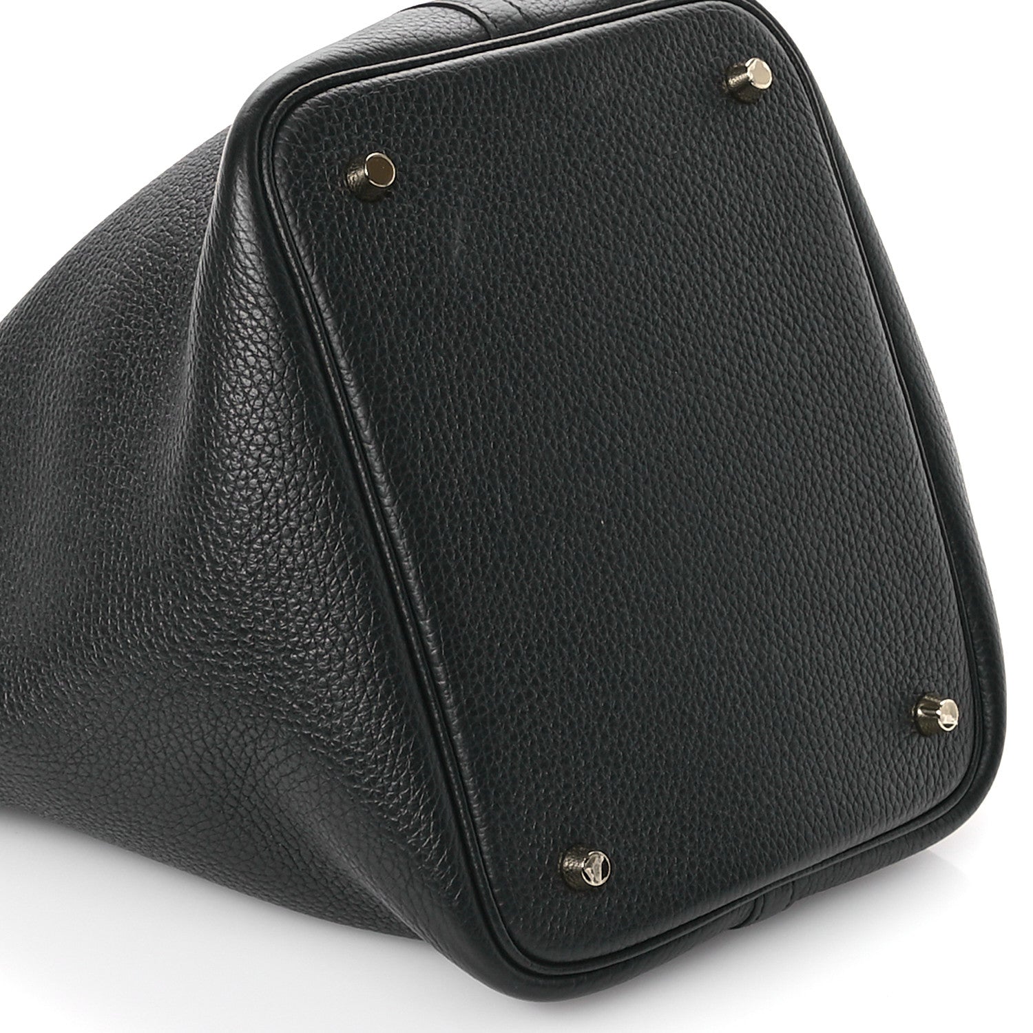 Hermes Taurillon Clemence Picotin Lock 22 MM Black 9 of 11