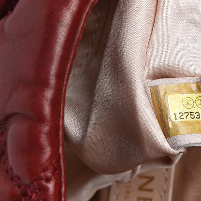 Chanel Lambskin Mini Bubble Quilt Flap Bordeaux 6 of 9
