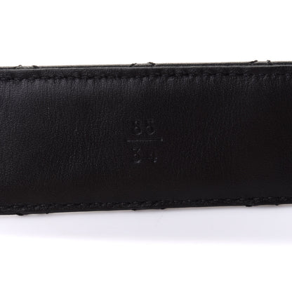 Chanel Calfskin Quilted CC Chain Belt 85 Black 4 of 8