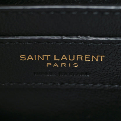 Saint Laurent Grain de Poudre Medium Classic Monogram Cassandra Top Handle Crema Soft 6 of 11