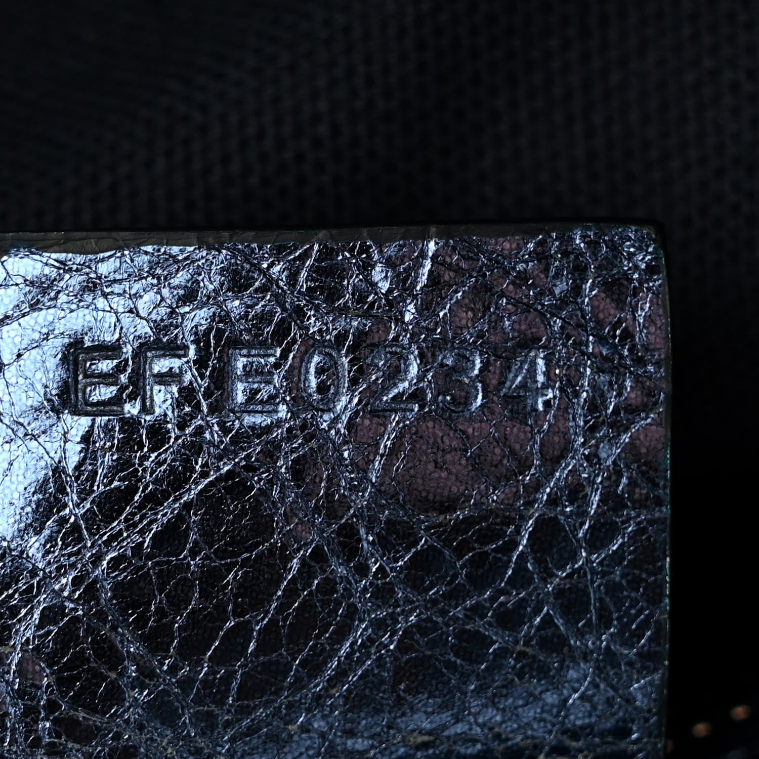 Givenchy Metallic Calfskin Medium Voyou Bag Navy 7 of 10