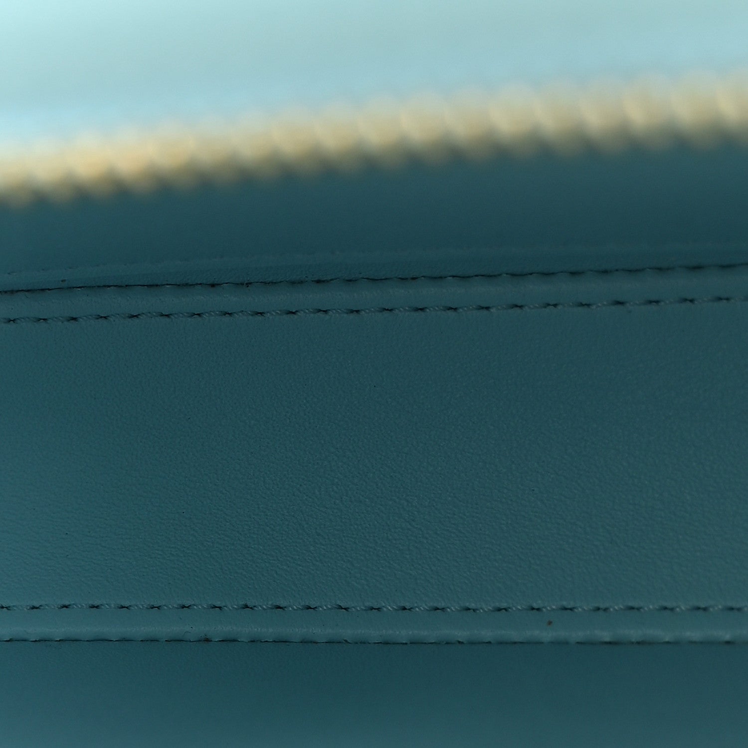 Celine Shiny Calfskin Medium Tilly Triomphe Shoulder Bag Light Blue 5 of 9