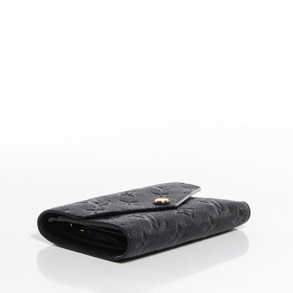 Louis Vuitton Empreinte Compact Curieuse Wallet Black 4 of 14