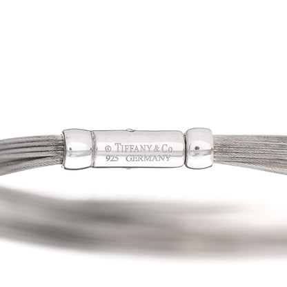 Tiffany Sterling Silver Multi Strand Wire Bracelet 4 of 4