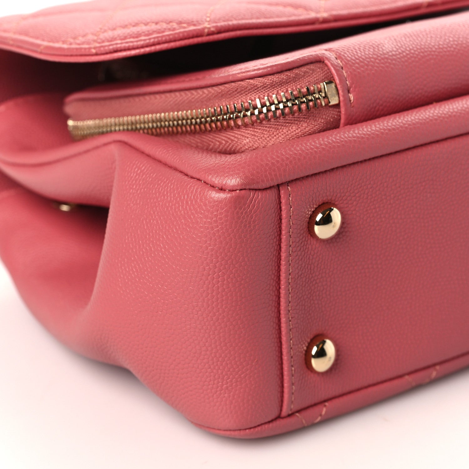 Chanel Caviar Quilted Medium Business Affinity Flap Pink 8 of 9