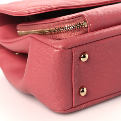 Chanel Caviar Quilted Medium Business Affinity Flap Pink 8 of 9