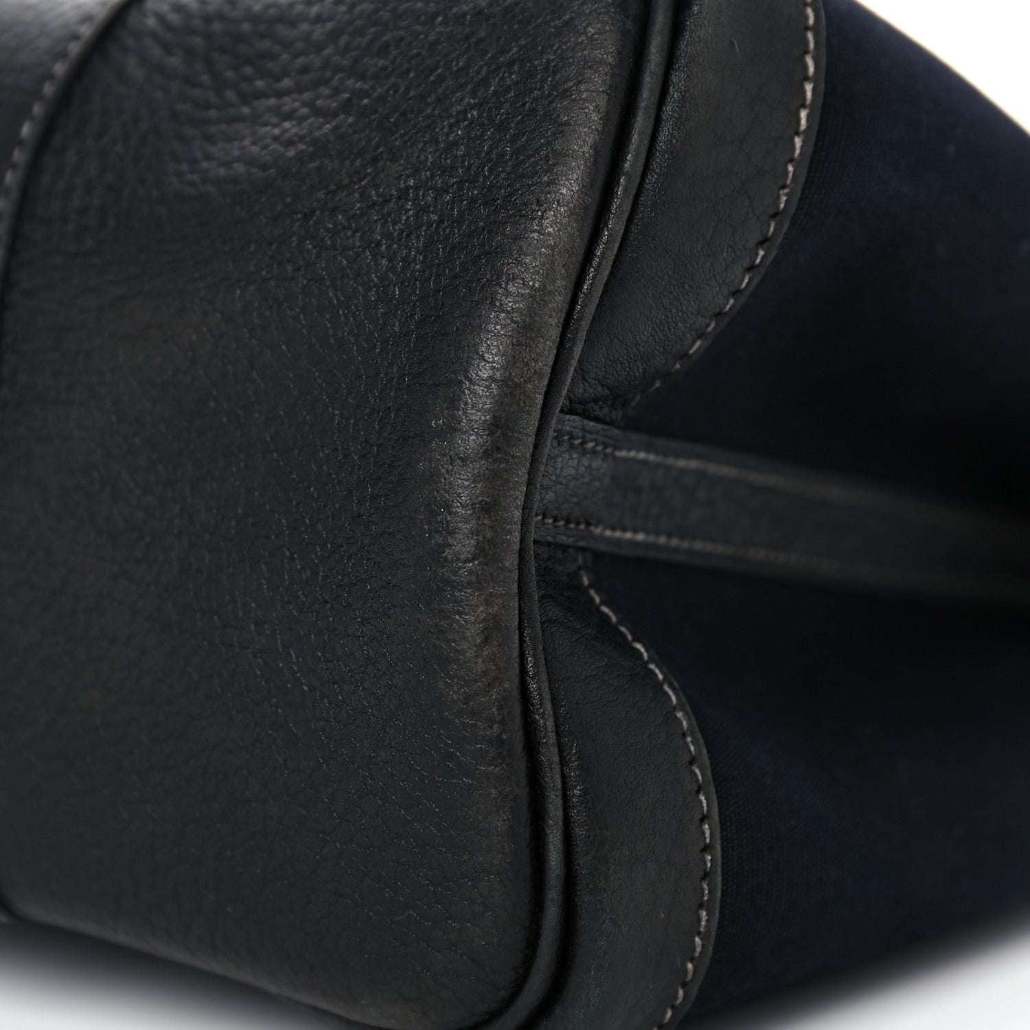 Hermes Toile Buffle Skipper Garden Party 30 TPM Black Bleu Marine 10 of 29