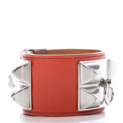 Hermes Swift Collier de Chien CDC Bracelet S Sanguine 4 of 6
