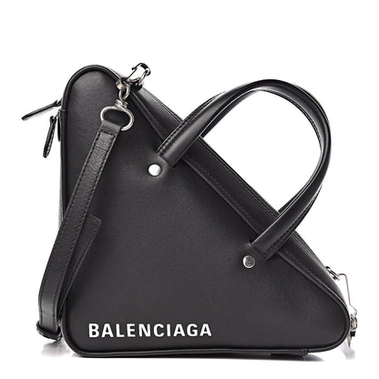 Balenciaga Calfskin XS Triangle Duffle Black 1 of 14