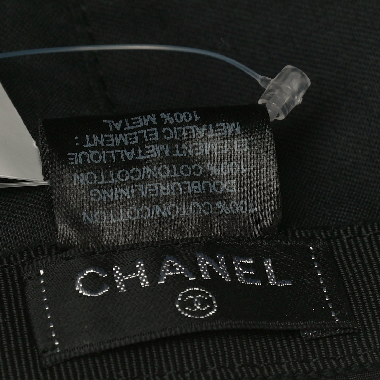 Cotton CC Cap Hat Black