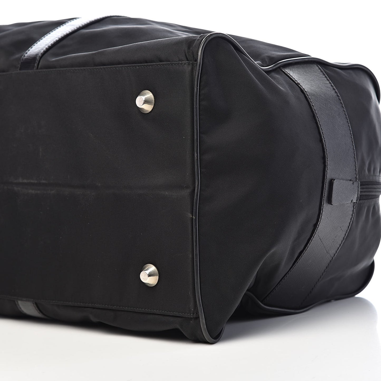 Nylon Viaggio Duffle Black