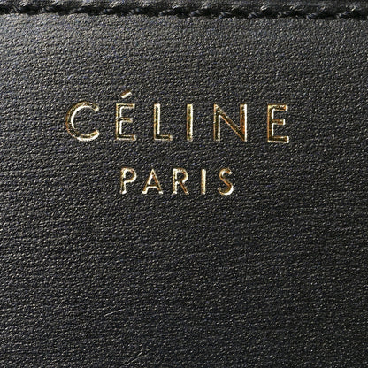 Celine Box Calfskin Medium Classic Box Flap Bag Black 5 of 15
