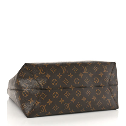 Louis Vuitton Monogram Flower Hobo Black 4 of 10