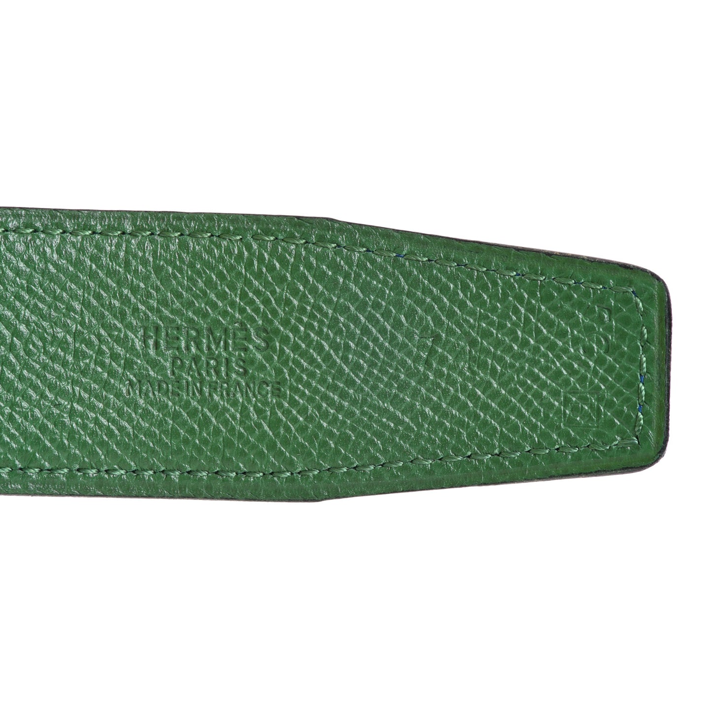 Courchevel 32mm Belt Strap 74 Vert Clair Bleu France