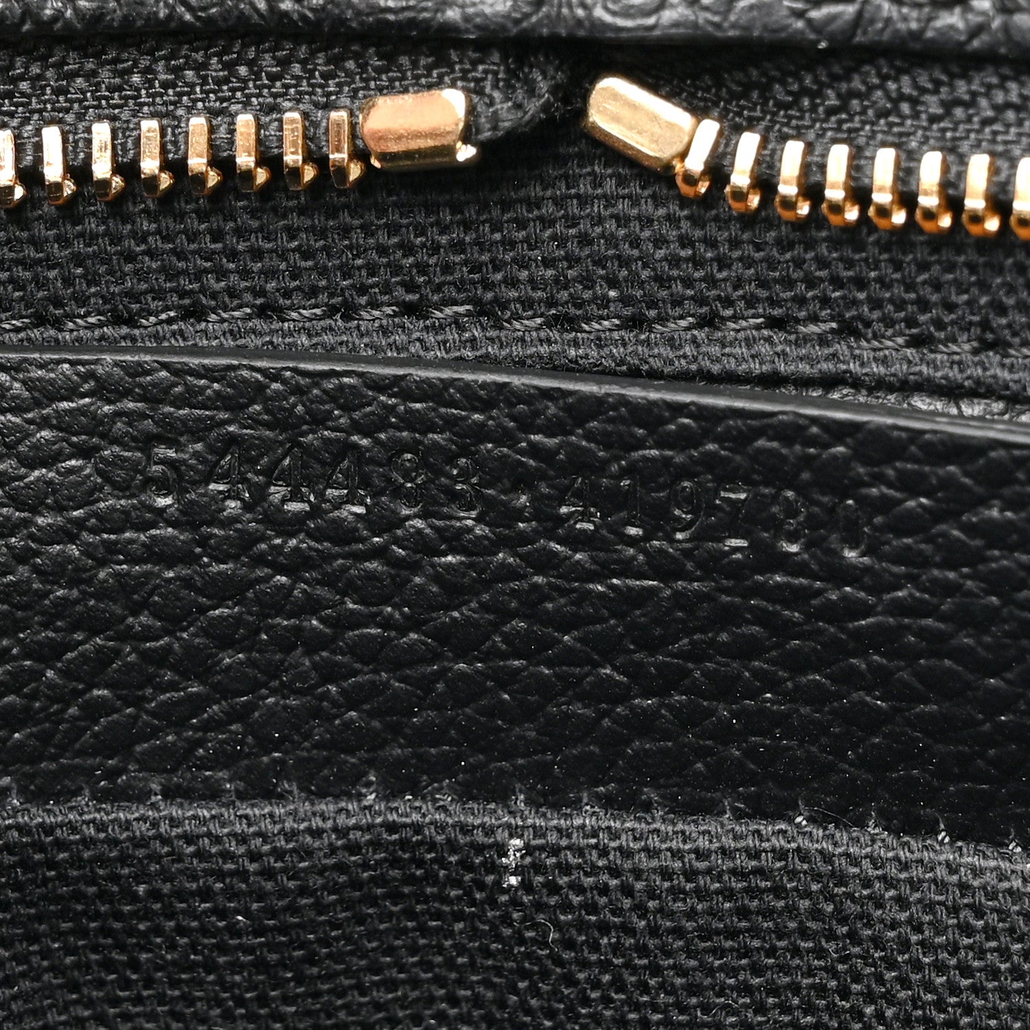 Alexander McQueen Pebbled Calfskin Small Skull Padlock Zip Around Tote Black 7 of 13