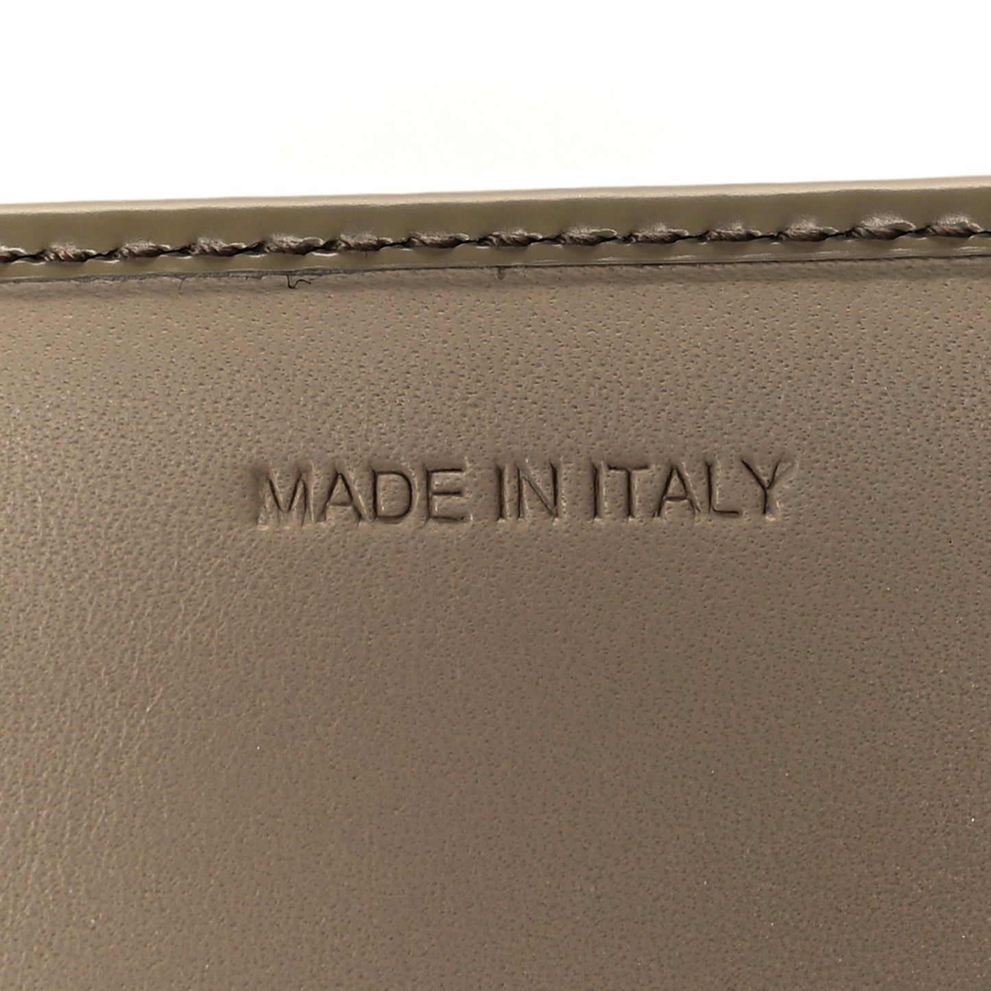 Spazzolato Continental Flap Wallet Beige