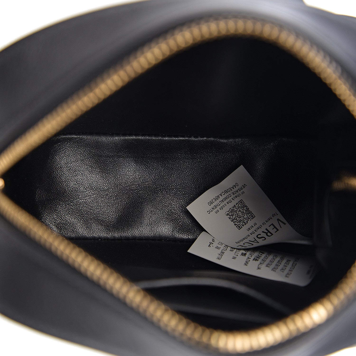 Versace Vitello Virtus Camera Bag Black 4 of 8