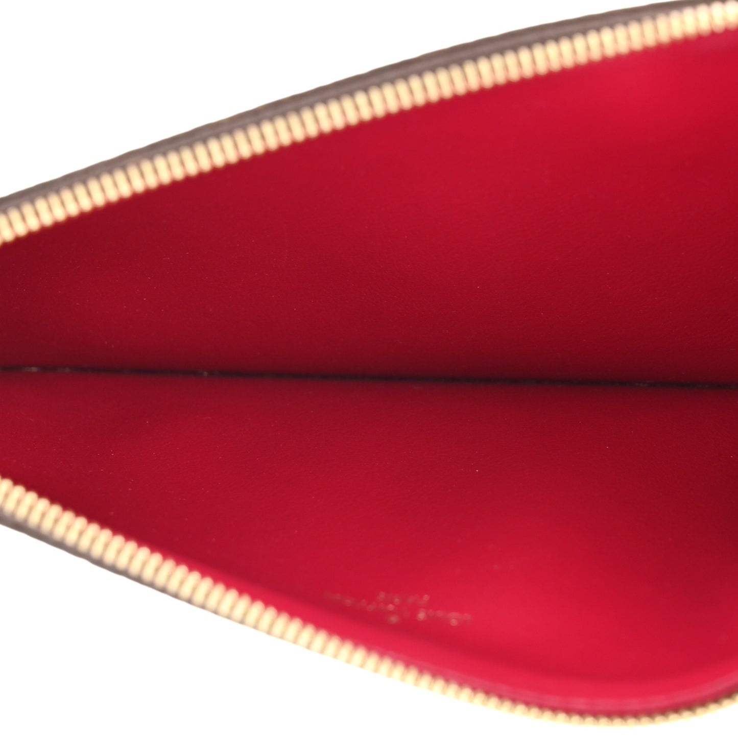 Monogram Pochette Felicie Chain Wallet Fuchsia