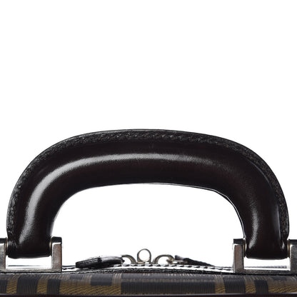Fendi Zucca Suitcase Tobacco 9 of 12