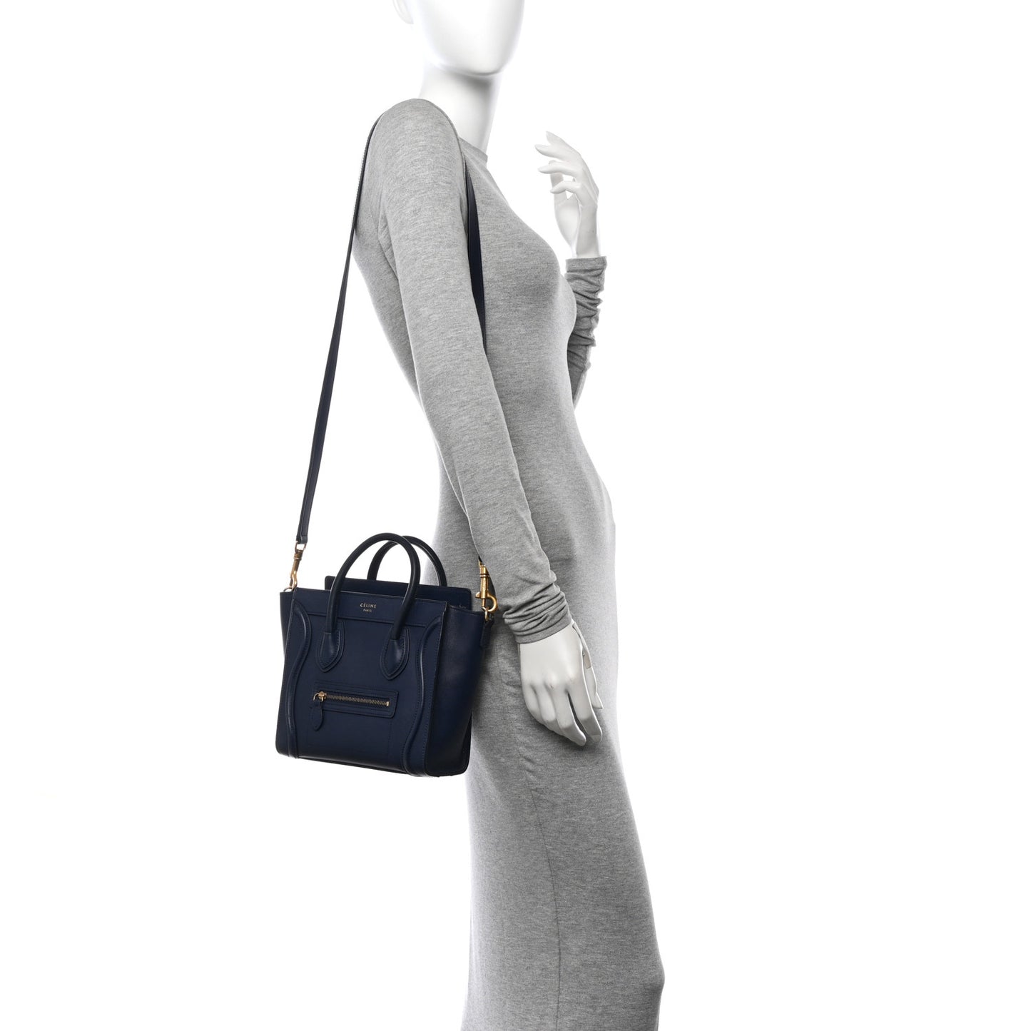 Smooth Calfskin Nano Luggage Ink