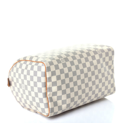 Louis Vuitton Damier Azur Speedy 30 4 of 8