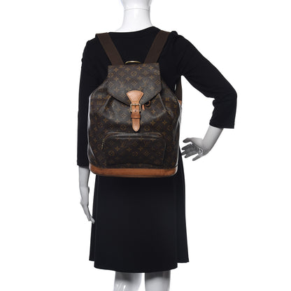 Louis Vuitton Monogram Montsouris GM Backpack 2 of 25
