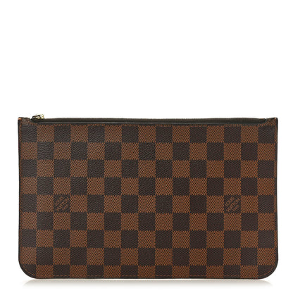 Louis Vuitton Damier Ebene Neverfull MM GM Pochette 1 of 8