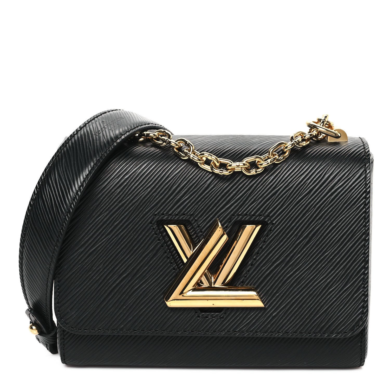 Louis Vuitton Epi Twist Shoulder Bag PM Black 1 of 11