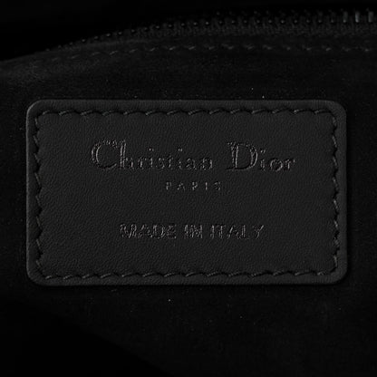 Christian Dior Ultra Matte Calfskin Cannage Large Lady Dior Black 5 of 11