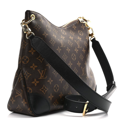 Louis Vuitton Monogram Odeon MM Black 3 of 13