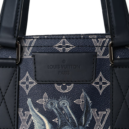 Louis Vuitton Savane Monogram Chapman Atlas Tote Ink 8 of 12