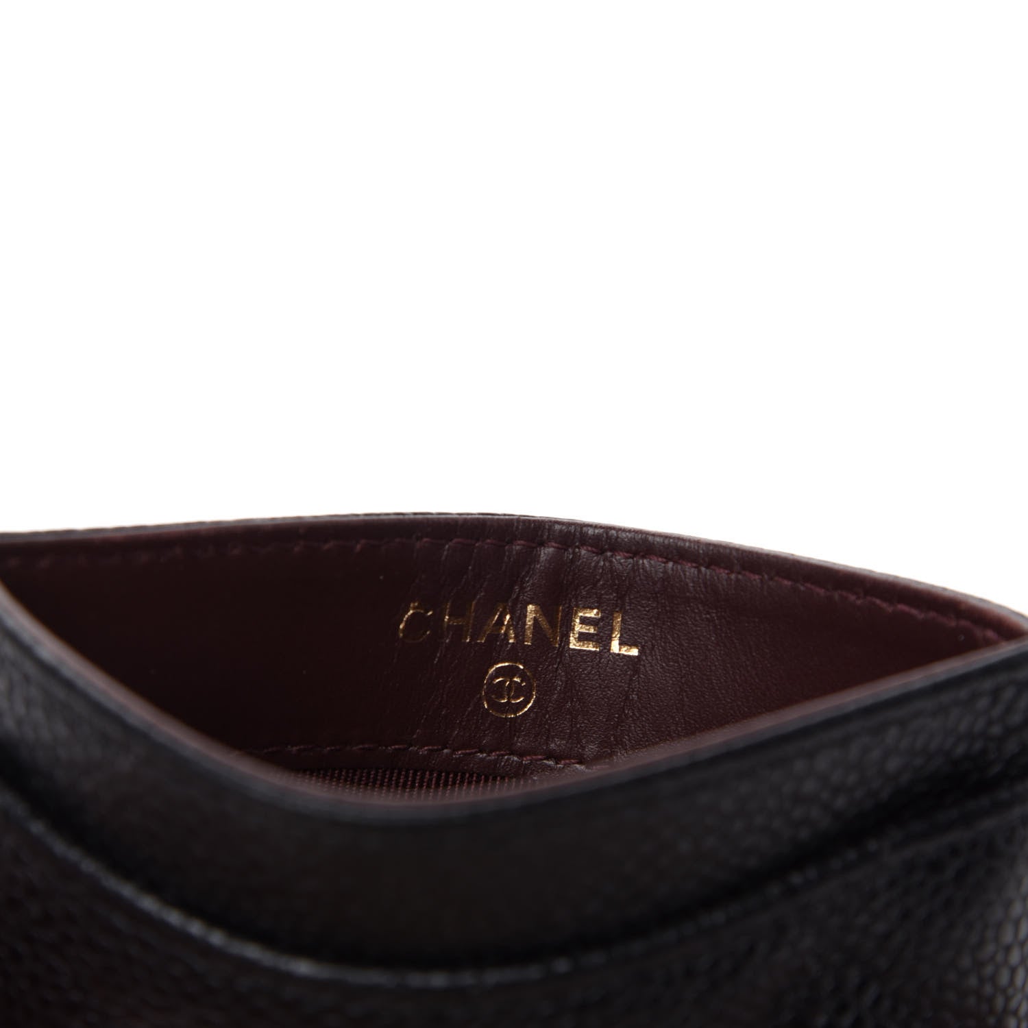Chanel Caviar Quilted Card Holder Black 6 of 9