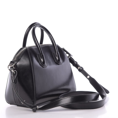 Givenchy Shiny Lord Calfskin Mini Antigona Black 3 of 10