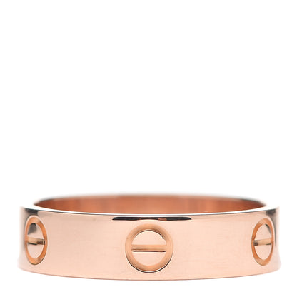 Cartier 18K Pink Gold 5.5mm LOVE Ring 62 10 1 of 5
