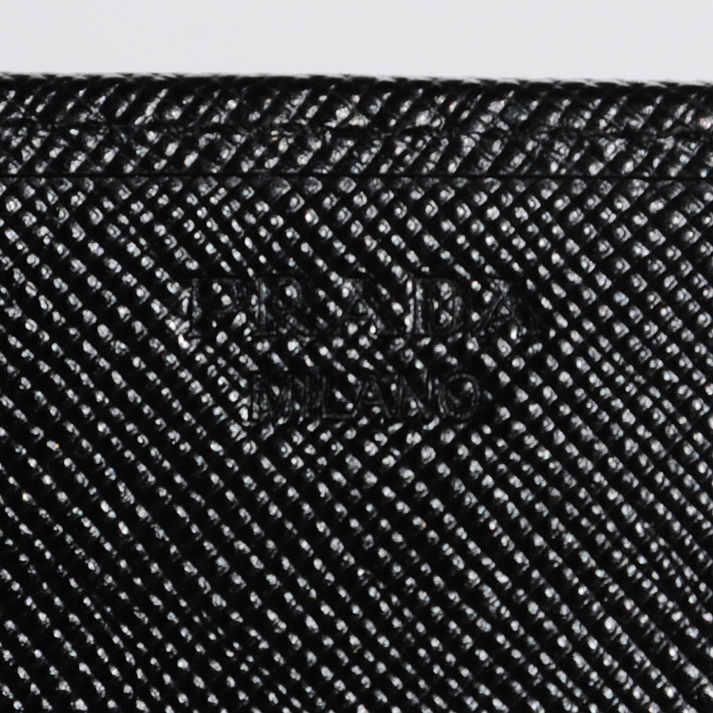Saffiano Metal Continental Flap Wallet Nero Black