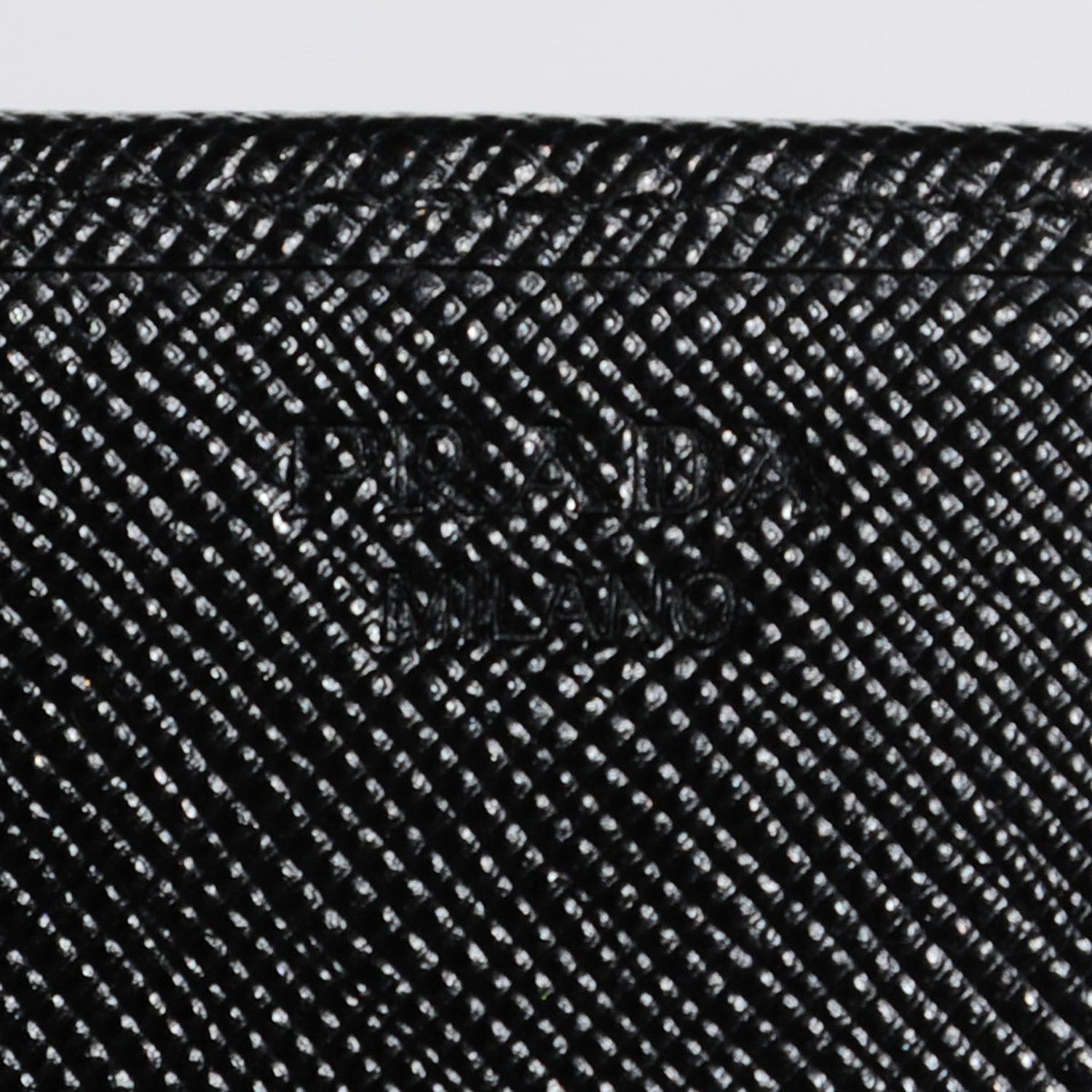 Prada Saffiano Metal Continental Flap Wallet Nero Black 6 of 9