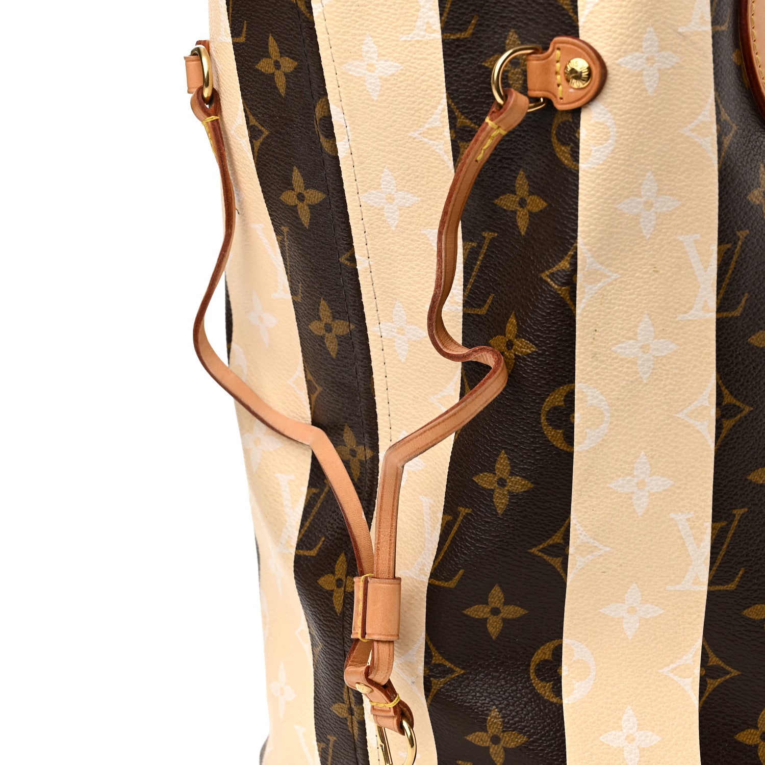 Louis Vuitton Monogram Rayures Neverfull MM 15 of 22
