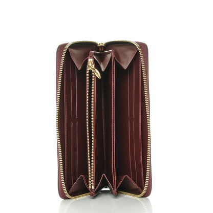Louis Vuitton Vernis Leopard Zippy Wallet Rouge Fauviste 5 of 6