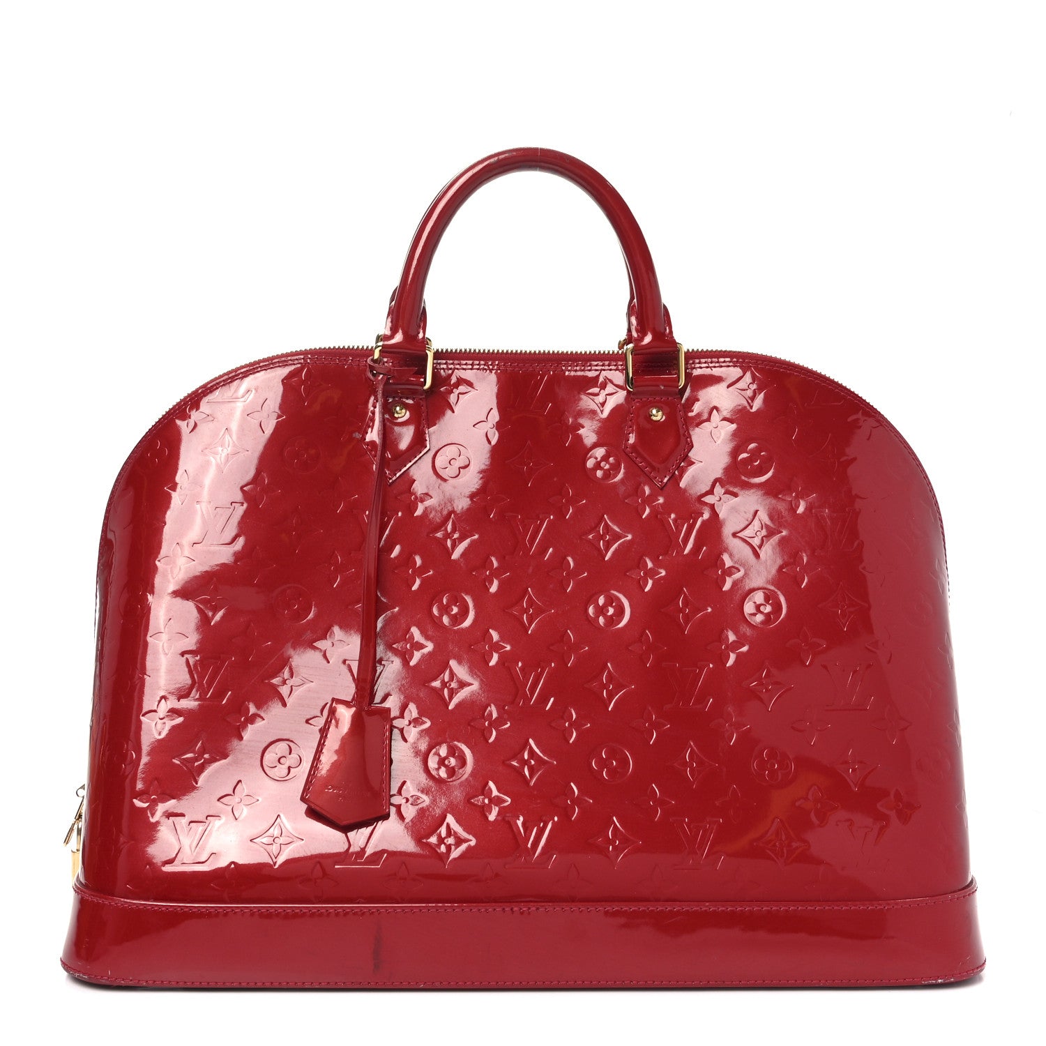 Louis Vuitton Vernis Alma GM Rose Indien 1 of 9