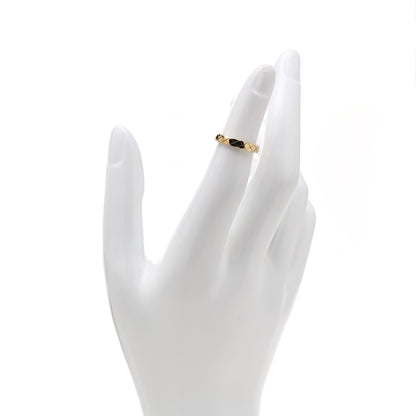 Chanel 18K Yellow Gold Mini Coco Crush Ring 46 3.75 2 of 6