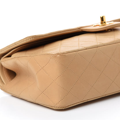 Chanel Lambskin Quilted Small Double Flap Beige 6 of 16
