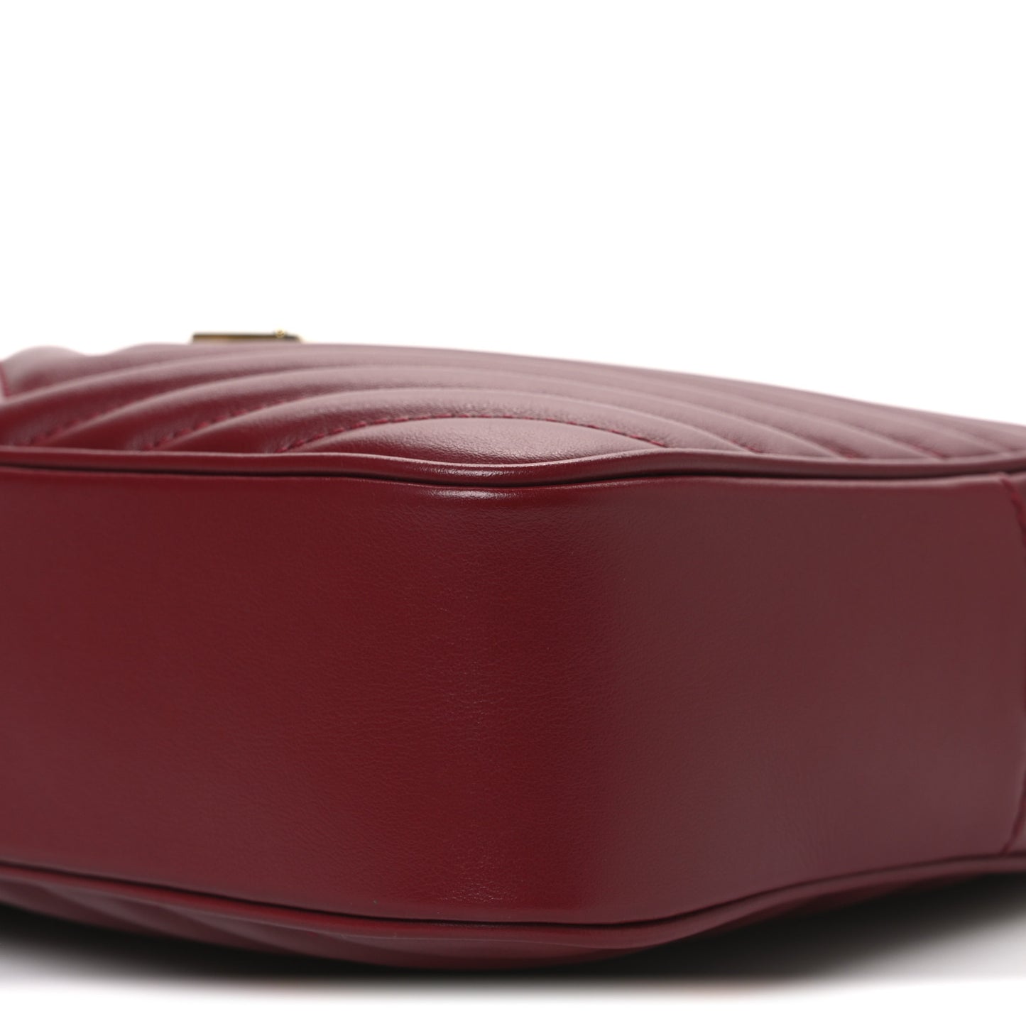 Calfskin Matelasse Monogram Lou Camera Bag Opyum Red